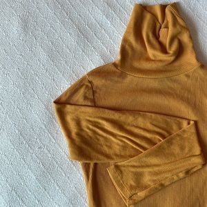 Mustard yellow turtleneck